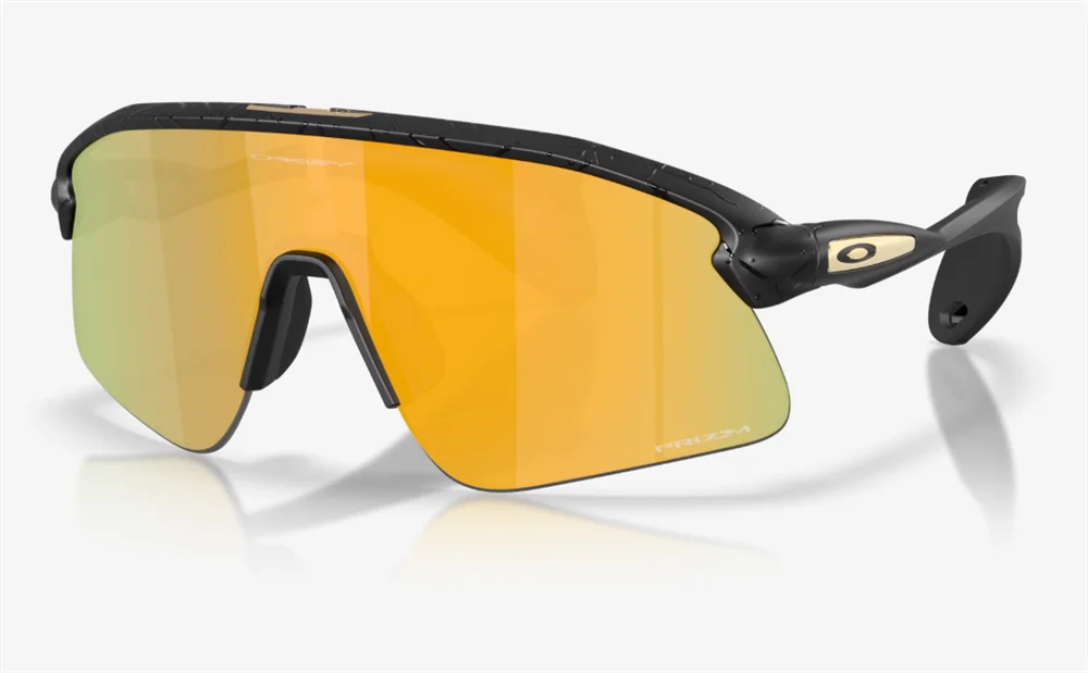 Oakley Stunt Devil Matte Black Splatter Prizm 24k – Occhiali da Sole