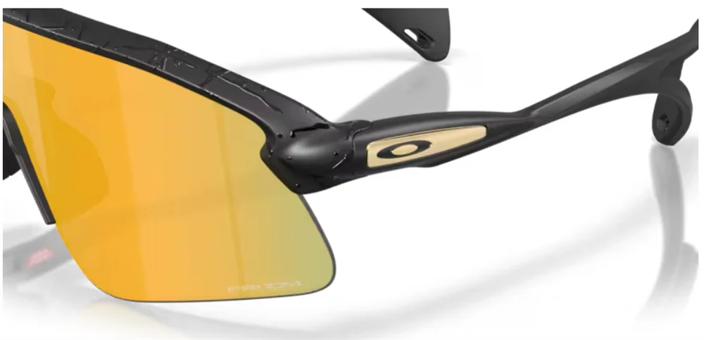 Oakley Stunt Devil Matte Black Splatter Prizm 24k – Occhiali da Sole - immagine 4