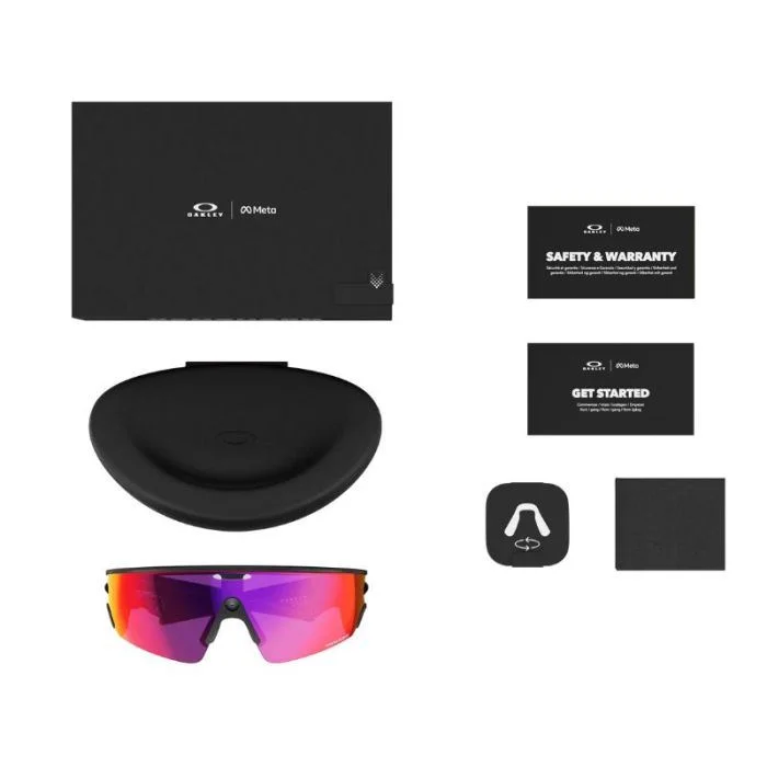 Oakley Meta Vanguard- Nero Lente Prizm Road- Occhiali da Sole - immagine 7