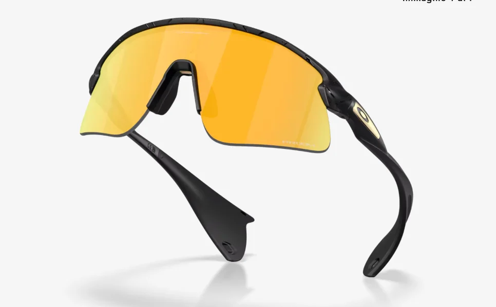 Oakley Stunt Devil Matte Black Splatter Prizm 24k – Occhiali da Sole - immagine 3