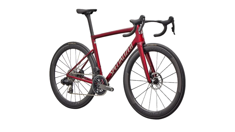 Specialized Tarmac Sl8 Pro-gloss Red Sky / Chrome-bici da Strada - immagine 3