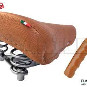 Sella MONTEGRAPPA EXPORT Bici Graziella - City Bike - Olanda + Manopole Marrone